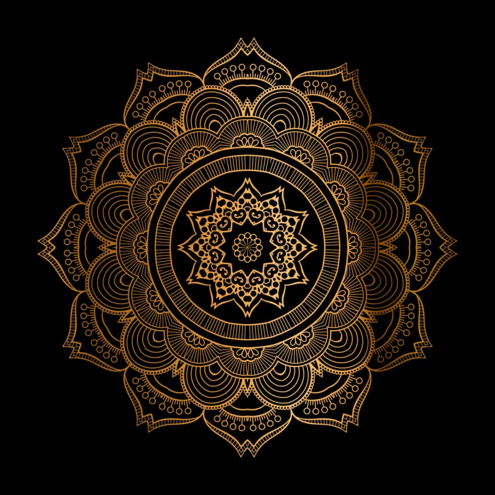 Mandala background pattern